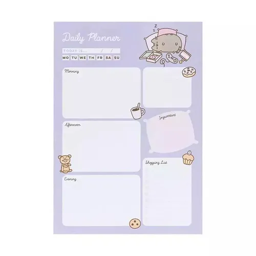 Planner A5 dzienny Pusheen BNE0029 Grupoerik 8435497298913