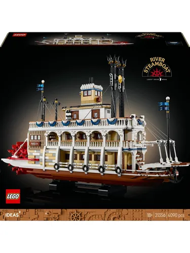 LEGO® IDEAS 21356 Flussraddampfer