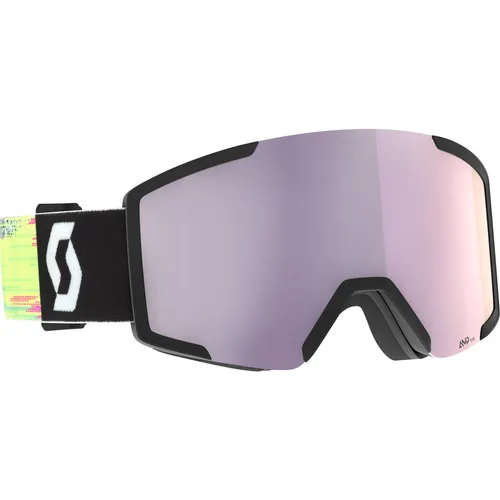 Scott Goggle Shield black/neon yellow von Scott