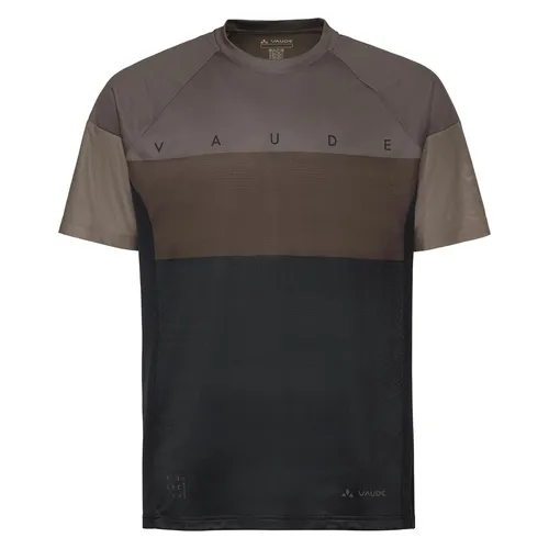VAUDE Herren Shirt Me Moab T-Shirt VI – Atmungsaktiv und bequem - Dieses sehr atmungsaktive Shirt sorgt für optimalen Tragekomfort an heißen Tagen. Hergestellt aus 100 % recyceltem Polyester, ist es ideal für umweltbewusste Outdoor-Aktivitäten.