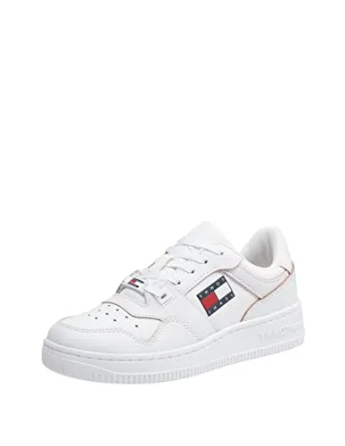 Tommy Hilfiger EN0EN01881 Damen Sneaker YBR-White in Größe 37 EU - Stylische Tommy Hilfiger Damen Sneaker in YBR-White, Größe 37 EU. Ideal für den Alltag, bieten diese Schuhe Komfort und modischen Chic für jeden Anlass.