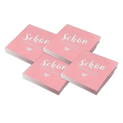 Papierservietten Pink von itenga