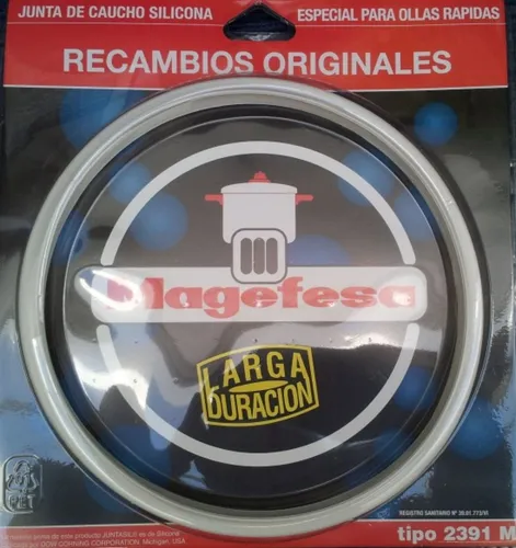 Dichtung für Schnellkochtopf, Silikon, Weiß, 22 cm