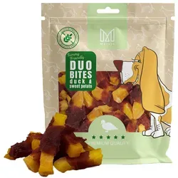 Hundeleckerli Mit Zwei Geschmacksrichtungen – Ente Mit Süßkartoffel, 200 G