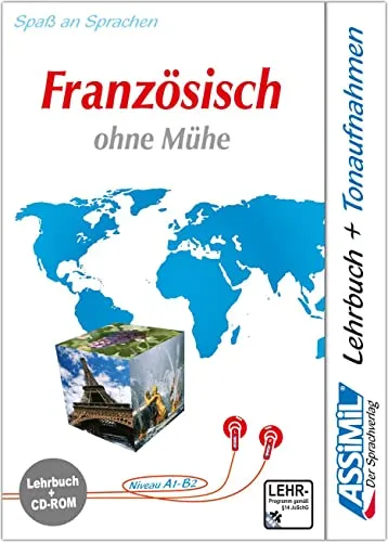 Französisch ohne Mühe - Multimedia: Französisch lernen leicht gemacht - Französisch Software mit interaktiven Multimedia-Inhalten für stressfreies Lernen und schnelle Fortschritte.