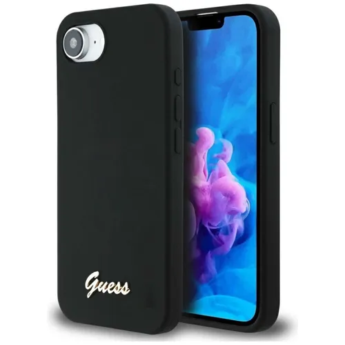 Guess Handyhülle für iPhone 16e - Schwarz - Taschen & Schutzhüllen mit Heavy Duty Schutz, robust und schocksicher. Ideal für dein iPhone 16e, inklusive 1 Jahr Herstellergarantie.