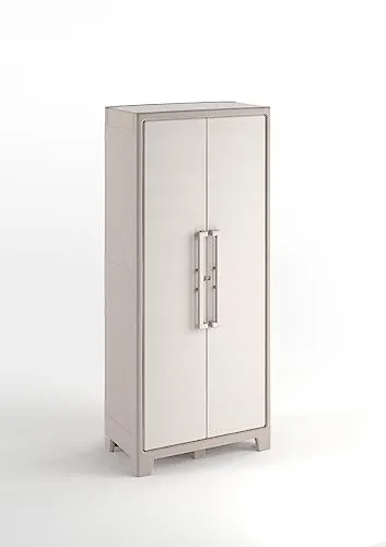 Keter Gulliver Kunststoffschrank hoch, beige von Keter