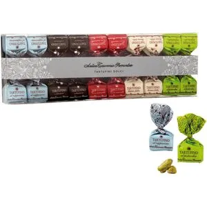Antica-Torroneria-Piemontese Pralinen Tartufini, Dolci Mix Large Box, 140g, 20 Stück