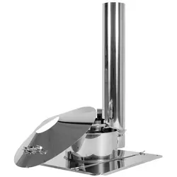 Skoberne Condens Blue-Schachtabdeckung Metall flex Endrohr D 110/113