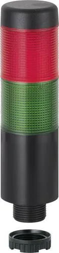 Werma Signaltechnik Signalsäule 698.120.75 K37 LED Grün, Rot - WERMA Signalsäulen - schlanke LED-Signalsäule mit farbintensivem Leuchtbild und klarem Design, ideal zur eindeutigen Signalisierung selbst bei starkem Lichteinfall.