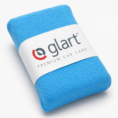 Glart 44MS Antibeschlagschwamm, Ultra-Mikrofaser Auto Schwamm gegen beschlagene Autoscheiben, für Pkw Windschutzscheibe, Seitenscheiben & Spiegel. Auto Innenraum trocken halten