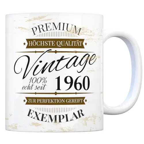 trendaffe - Vintage Tasse seit 1960 - Premium Exemplar - Zur Perfektion gereift -