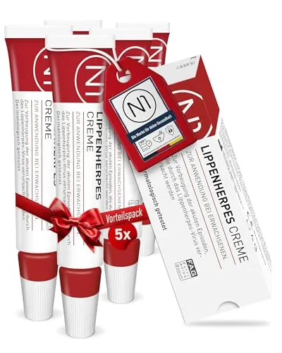 N1 Herpes Creme bei Lippenherpes 20g - Schnelle Hilfe gegen Bläschenbildung - 👄 𝐒𝐂𝐇𝐍𝐄𝐋𝐋𝐄 𝐀𝐁𝐇𝐄𝐈𝐋𝐔𝐍𝐆: N1 Herpes Creme bietet schnelle Linderung bei Lippenherpes und unterstützt die Pflege der betroffenen Stelle. Praktische Anwendung alle 3-4 Stunden für optimale Ergebnisse. PZN: 17277906