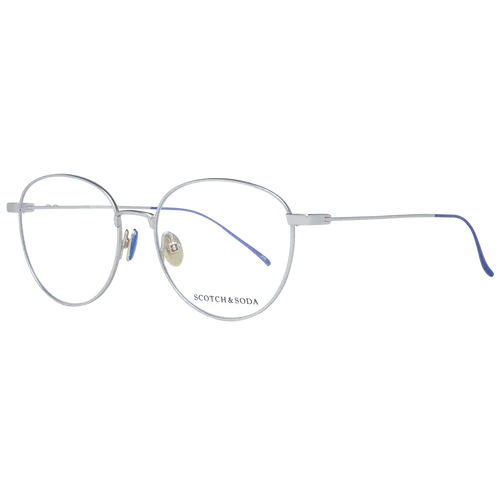 Scotch & Soda Brille SS1006 785 52 Damen Silber - Damen Brillenfassung in elegantem Silber, mit einem modernen runden Stil und inklusive Original-Etui für sicheren Transport.