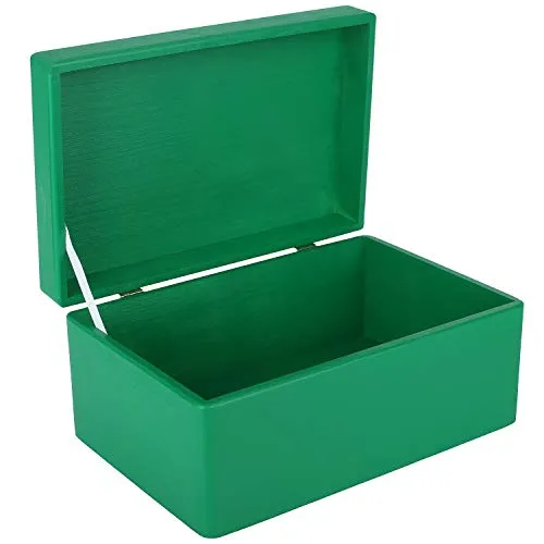 Creative Deco Holzkiste mit Deckel Groß – Vielseitige Erinnerungsbox - Kisten – Große Holzkiste mit Deckel von Creative Deco, ideal für die Aufbewahrung von Erinnerungen, Geschenken oder Werkzeugen. Außenmaße 30 x 20 x 14 cm, robust und vielseitig einsetzbar.