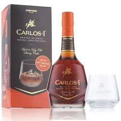 Carlos I Solera Gran Reserva Brandy de Jerez 0,7l in Geschenkbox