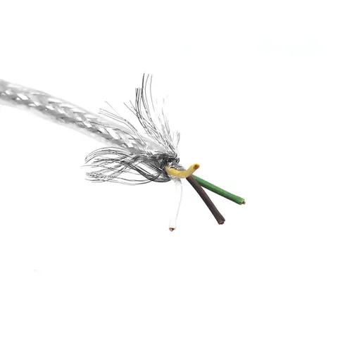 LiYCY Steuerleitung geschirmt, 4x0,14mm², transparent, 25m