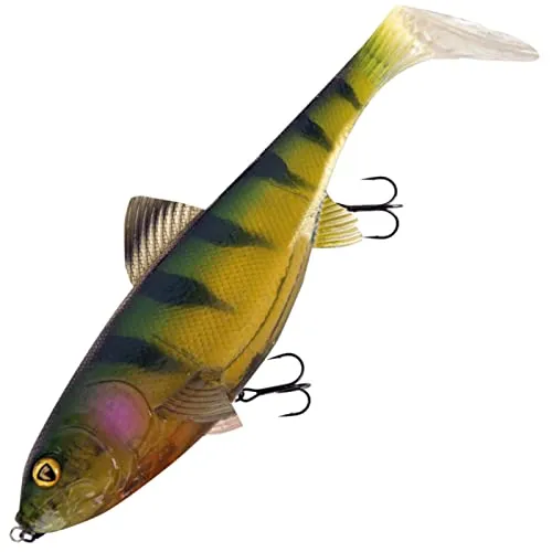 Fox Giant Replicant 35cm 443g Ultra UV Stickleback - Köder & Futtermittel, ultra-realistische Gummiköder mit UV-aktive Farben für erfolgreichen Fischfang.