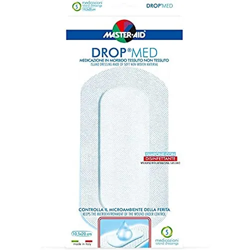 Pietrasanta Bandagen DROPMED 10,5x20 mm, 5 Stück