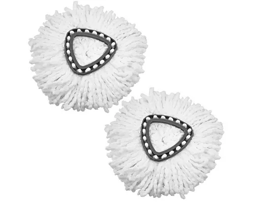 MidGard Wischmopp Ersatzmopp Ersatz-Mopp geeignet für Vileda Turbo 2in1 EasyWring&Clean, Ersatzkopf aus Mikrofaser für auch empfindlichen Boden