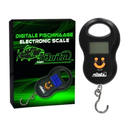 Berger Magic Baits Digital Fischwaage 40kg Angelwaage Hängewaage Zugwaage