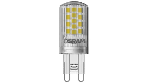 OSRAM LED G9 Kapsel 4,2W - 40W Äquivalent - Energiesparlampe mit warmweißem Licht (2700K) und 470lm, ideal für gemütliche Innenräume. Hohe Lebensdauer von bis zu 20.000 Stunden.