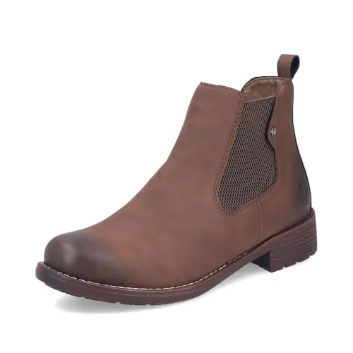 Rieker Damen Klassische Stiefeletten 79450 - Wanderschuhe mit losem Fußbett, ideal für Komfort und individuelle Anpassung, perfekt für den Alltag und Freizeit.