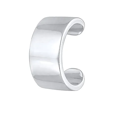 Kuzzoi Herren-Ohrring Ear Cuff, 925 Sterling Silber - Ohrringe für Herren, handgefertigter Ear Cuff aus 925 Sterling Silber, ideal als modisches Geschenk für jeden Anlass.