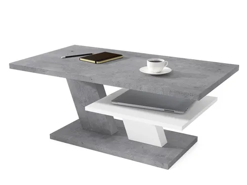 Mazzoni Cliff Couchtisch 110x60cm in grau von Mazzoni