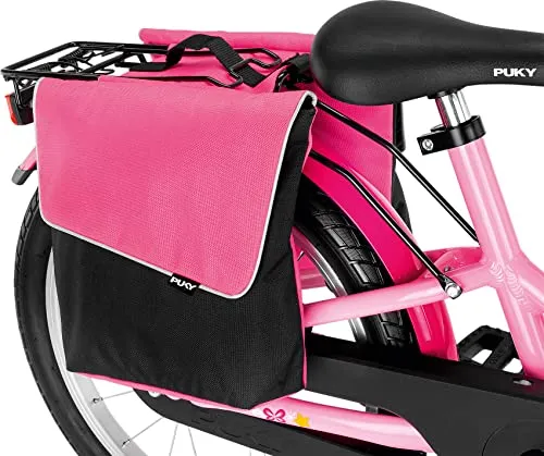 PUKY DT 3 Kinder Fahrrad Gepäckträgertasche in pink von PUKY