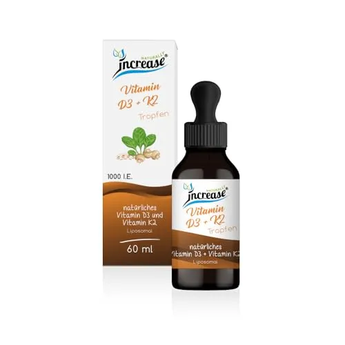 increase NATURALLY Liposomales Vitamin D3 + K2