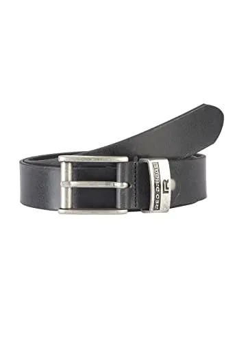 Redbridge Herren Gürtel Echtleder Ledergürtel Leather Belt 90 Schwarz