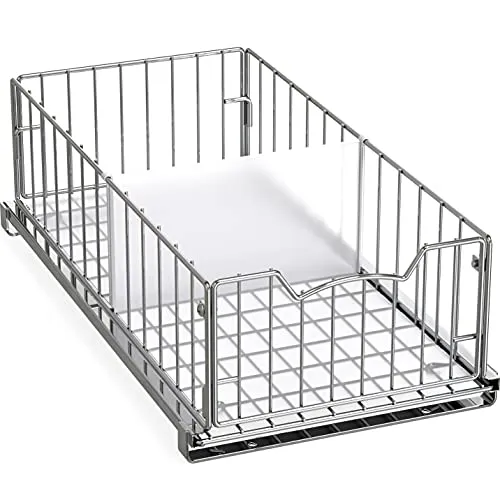 Simple Houseware Ausziehbarer Schrank-Schiebekorb