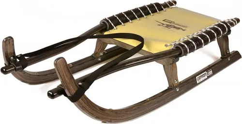 German Luge Rodel GL 105 cm – Anthrazit - Der GL Rodelschlitten vereint präzise Verarbeitung und hohe Lenkfähigkeit. Ideal für Schneebahnen, sorgt die Kufenschräge von 20° für ein rasantes Fahrerlebnis. Perfekt für Erwachsene bis 170 cm Körpergröße.
