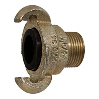 Riegler Klauenkupplung mit Außengewinde, G 1, DN 20