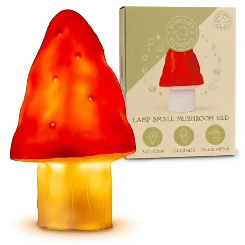 Egmont Toys Heico Pilzlampe 15x28 cm rot