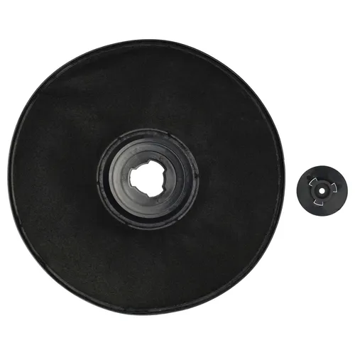 vhbw Aktivkohlefilter kompatibel mit Küppersbusch D 600 WZ, LB 633.0 B, D 600 BZ, D 600 JZ, LB 633.0 W, LB 633.1 WG Dunstabzugshaube - 23 cm