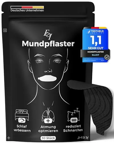 Ellicit Mundpflaster Schlafen, 30er Pack von EL