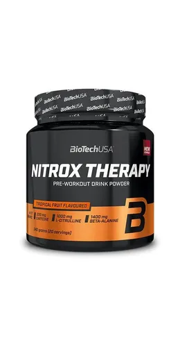 Biotech USA BioTech NitroX Therapy 340g - Tropical Fruit Pulver, 0.34 g, Pulver