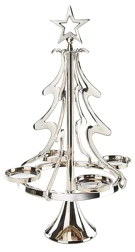 Kobolo Kerzenleuchter Weihnachtsbaum in silber von Kobolo