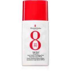 Elizabeth Arden Skincare Eight Hour HydraPlay Daily Defense SPF40 - Sonnenpflege mit SPF 40, bietet unsichtbaren Schutz vor Umweltschadstoffen und blauen Licht. Leichte, parfümfreie Formel spendet Feuchtigkeit und sorgt für ein strahlendes Hautgefühl.