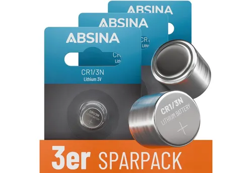ABSINA 3x CR1/3N Batterie Lithium 3V von ABSINA
