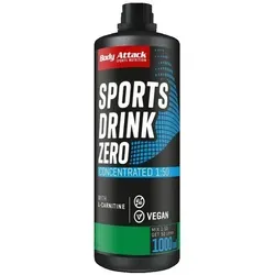 Body Attack - Zero Sports Drink - 1000 ml Geschmacksrichtung Peach Passion Fruit
