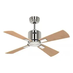 CasaFan Deckenventilator Eco Neo III 92 cm Chrom gebürstet