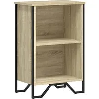 vidaXL Bücherregal Sonoma-Eiche 50x31x74,5 cm
