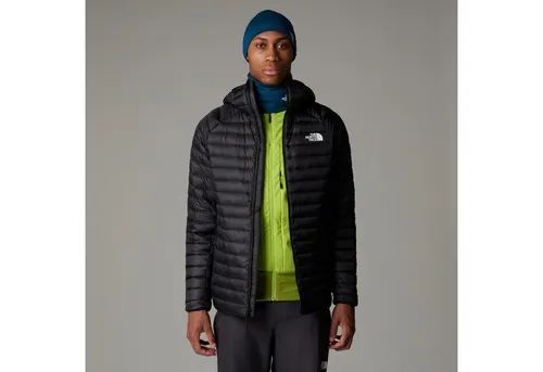 The North Face Bettaforca Lt Down Hoodie für Herren - Leichte Daunenjacke für Outdoor-Abenteuer, mit 800er Daunenfüllung für hervorragende Wärme und wasserabweisender DWR-Beschichtung, ideal für Wanderungen und kaltes Wetter.