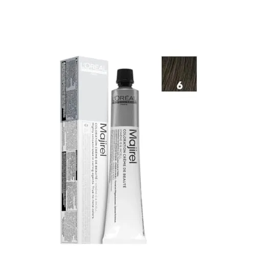 L'Oreal Haarpflege-Set MAJIREL Grundfarbe #6 60 ml - Entdecken Sie die L'Oreal Professionnel MAJIREL Haarfarbe in der Nuance #6. Ideal für lebendige Farbergebnisse und einfache Anwendung. Perfekt für Ihr Haarpflege-Ritual!