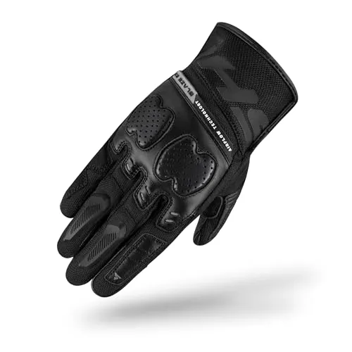 SHIMA BLAZE 2.0 Motorradhandschuhe Herren - Motorradhandschuhe aus hochwertigem Textil mit Ledereinsätzen, atmungsaktiv und mit Touchscreen-Funktion für optimalen Fahrkomfort und Sicherheit.