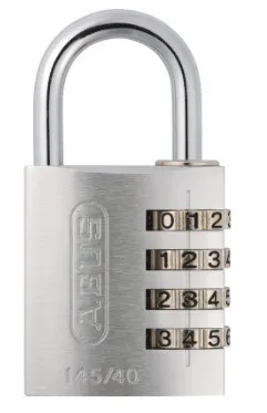 ABUS Zahlenschloss 145 Farbe: Silber|Größe: 145/40