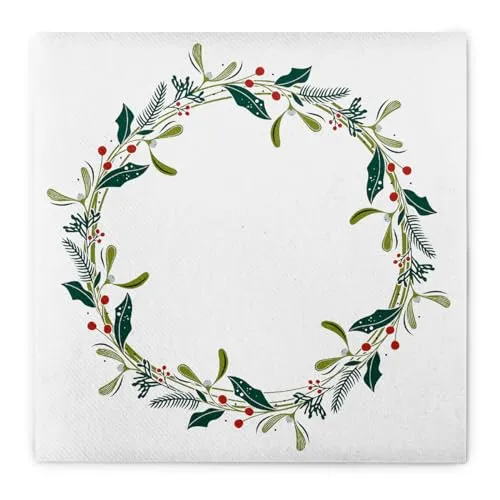 Stoffservietten Weiß von Mank